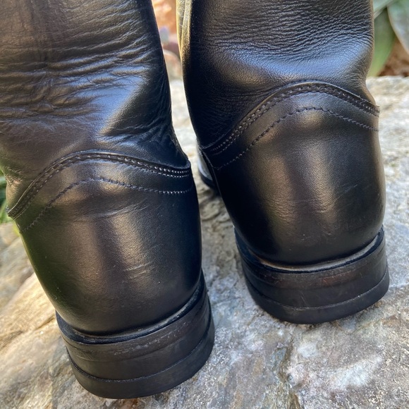 Justin Black Western Cowboy Ropers/Boots Coastal Cowgirl - Picture 6 of 11